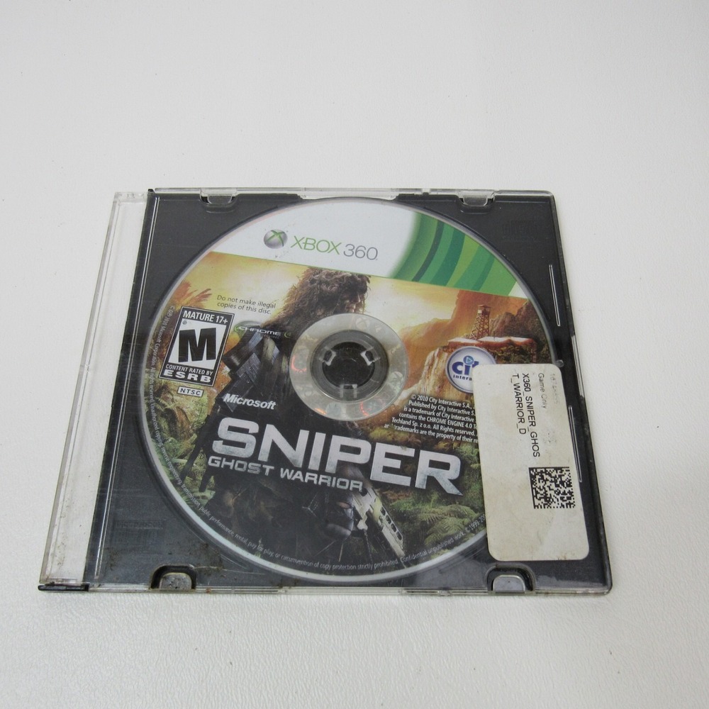 Sniper: Ghost Warrior (Xbox 360,‎ 2010)